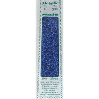 Metallic Madeira 338 blå