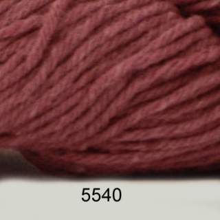 New life wool 5540 plommon