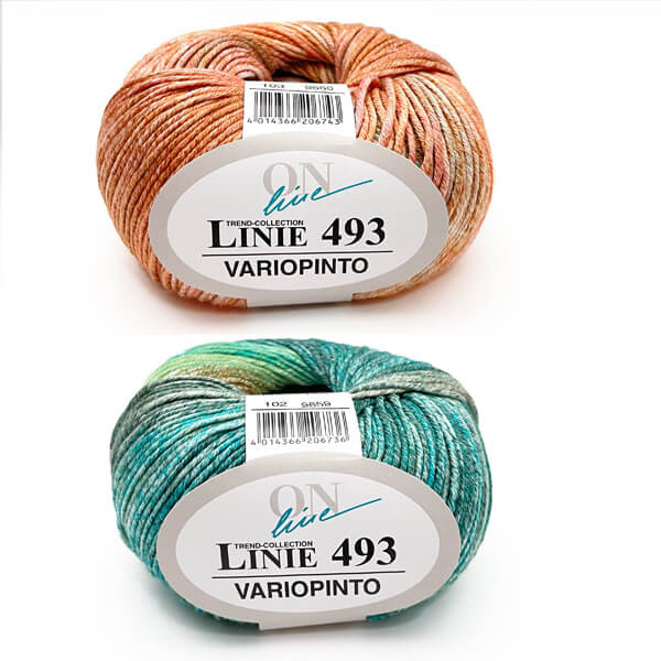 Rahil 493 Linie 493 Variopinto | Blend yarn | Sandy 322 | Syosticka.se